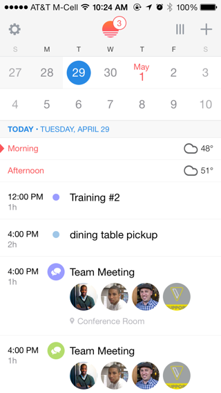 Calendar Screenshots :: Mobile Patterns